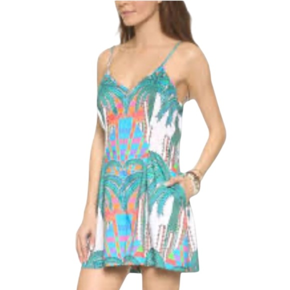 Mara Hoffman Multicolor Mirage Print‎ Romper Size 4 - Picture 13 of 15